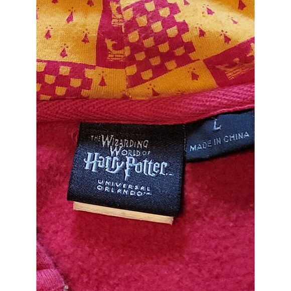 Harry Potter Gryffindor Jacket Large From Universal Studios Unsiex READ DESCRIP - Picture 2 of 8